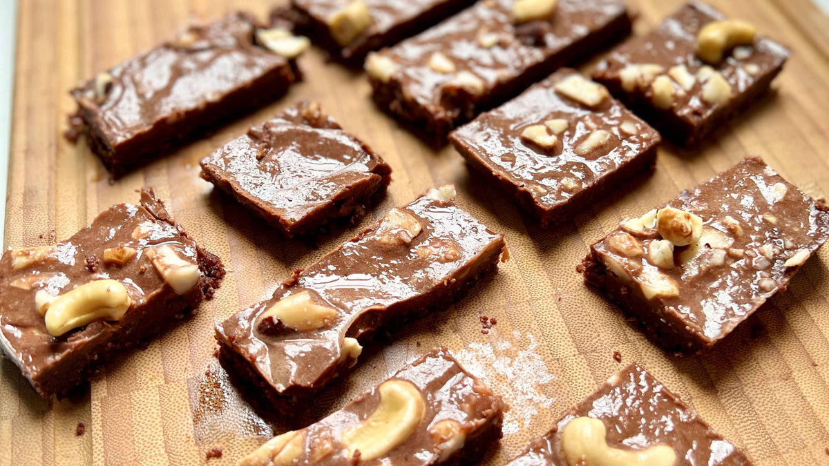 Raw Vegan Chocolate Brownies · Recipes · Botanica Origins