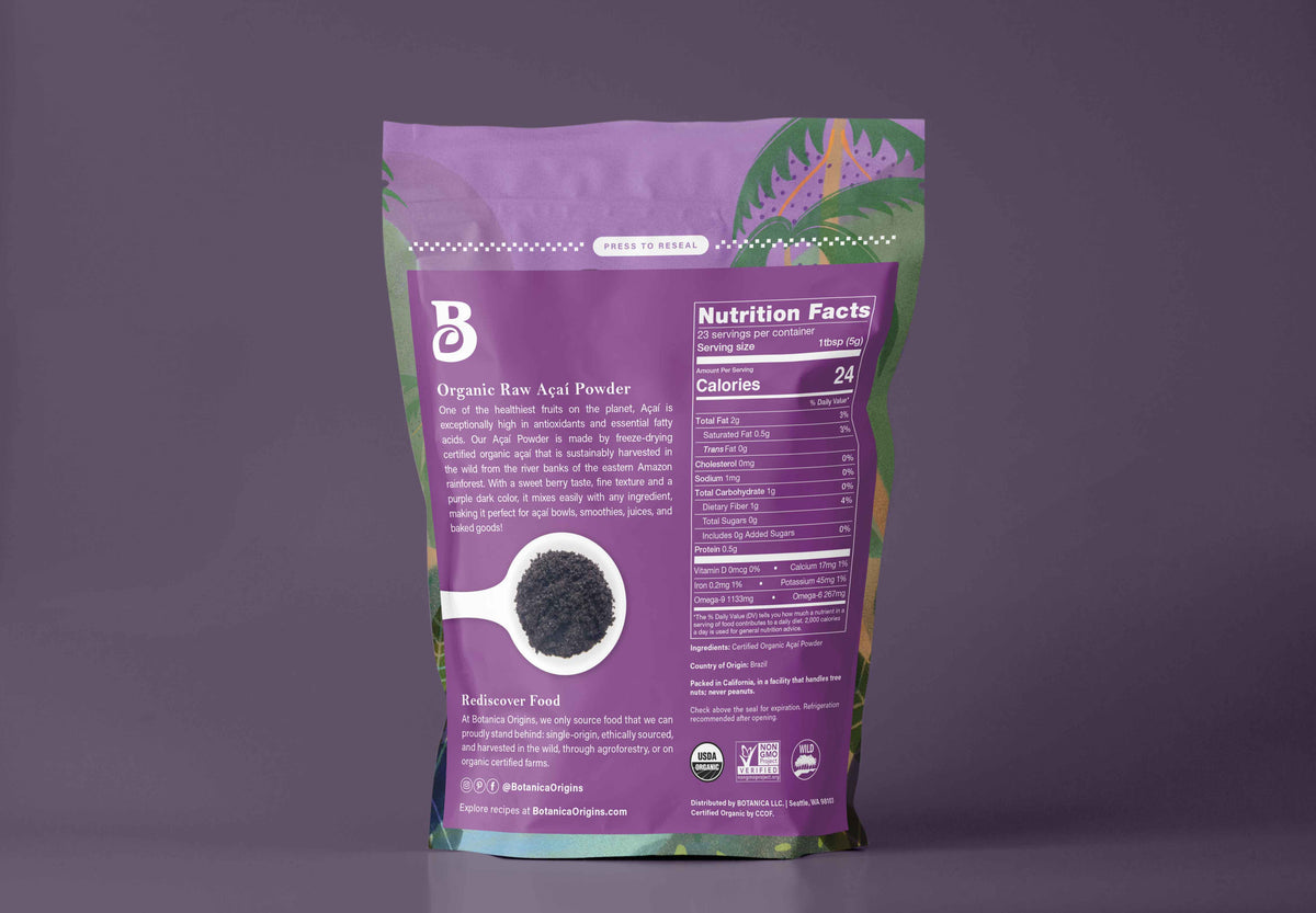 Sevenhills Wholefoods Organic Raw Acai Berry Powder 100g on OnBuy